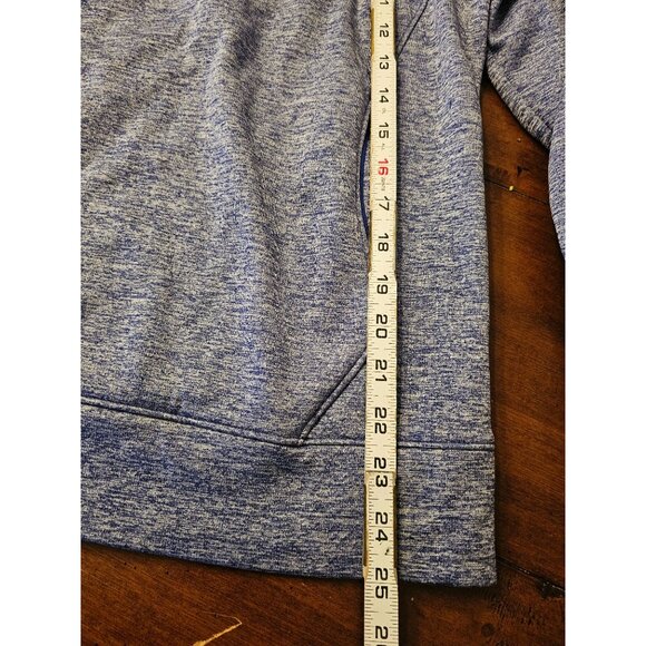 Woman's Underarmour Hoodie XL Blue heathered - Picture 6 of 8